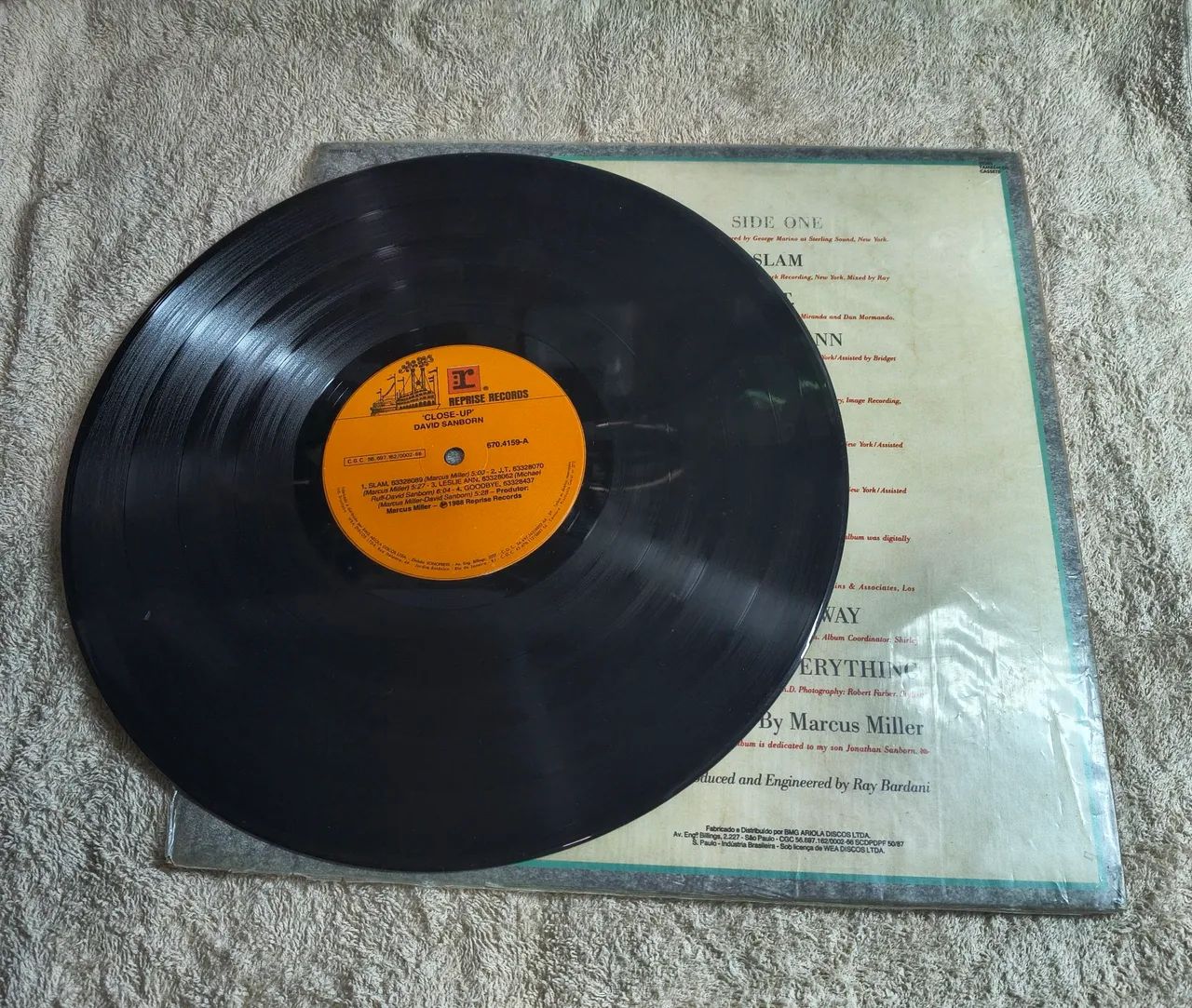 Lp vinil David Sanborn Close Up - Foto 4