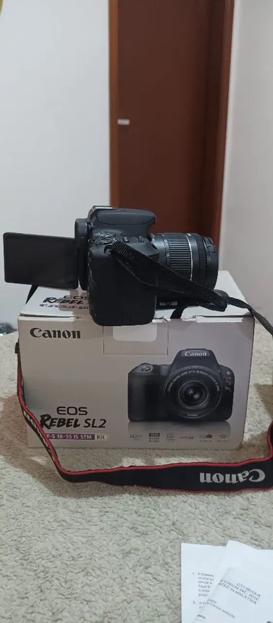 Câmera Canon Rebel SL2 - Foto 2
