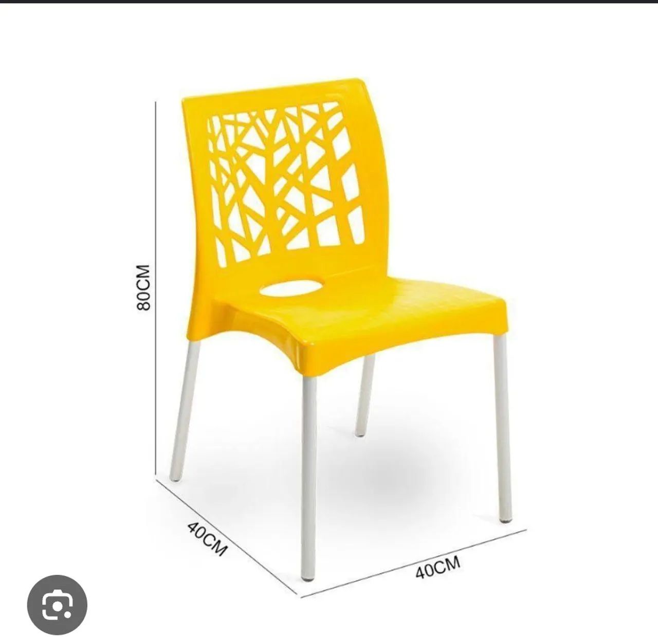 cadeiras de plastico