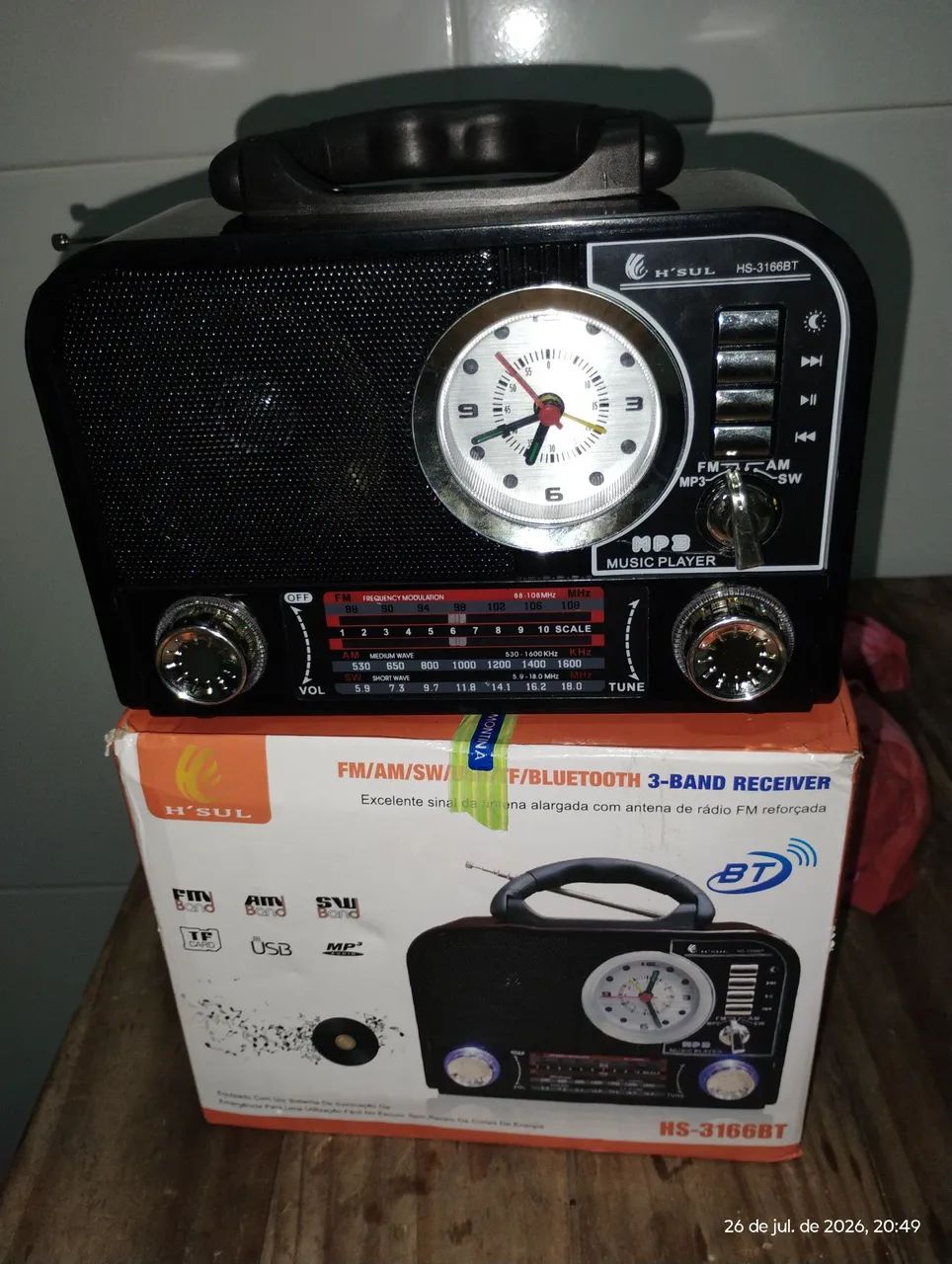 Radios novos