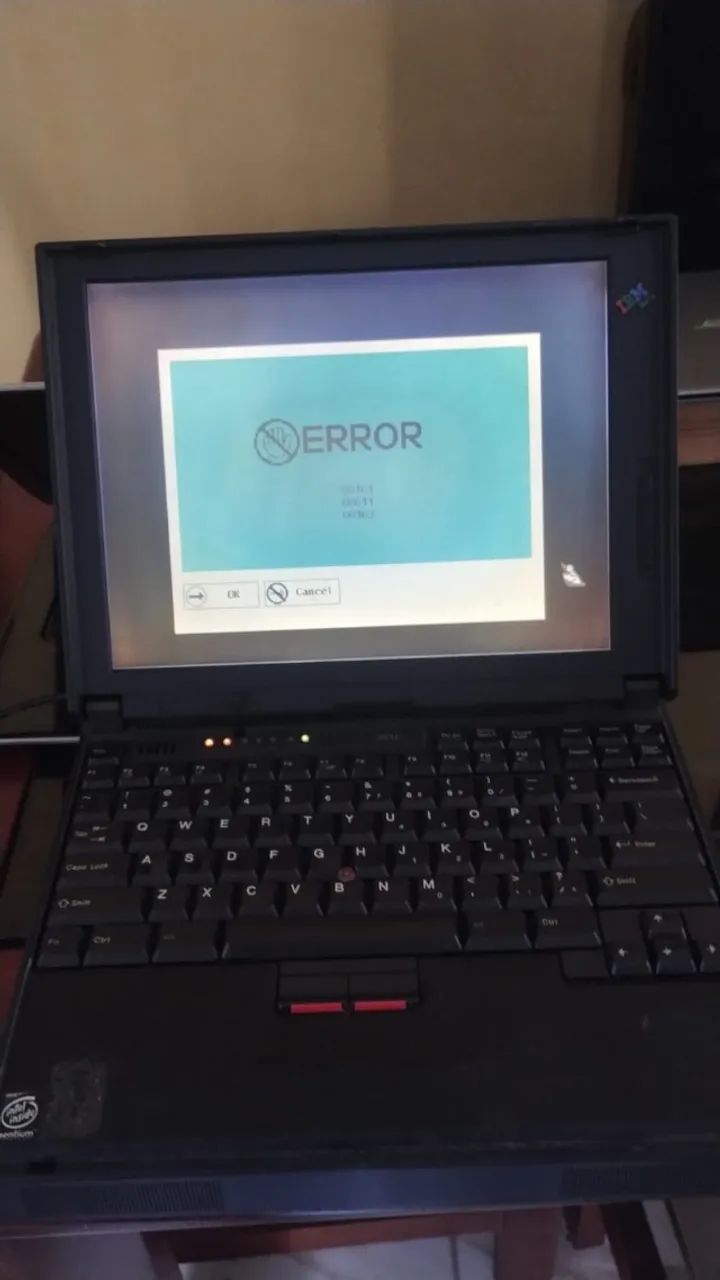 Laptop Ibm Type 2635 Relíquia Funcionando (Usado)