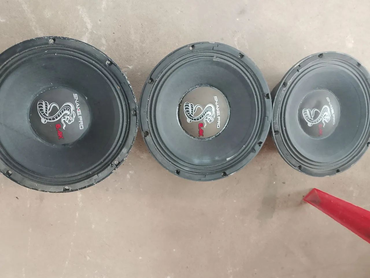 Vendo 3 snak 12 polegadas  - Foto 2