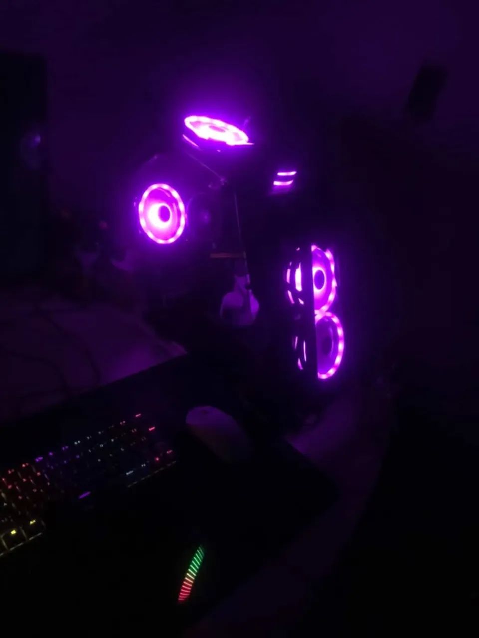 COMPUTADOR GAMER COM PERIFERICOS, TROCO EM UM IPHONE - Foto 4