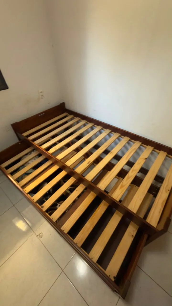 Cama solteirão madeira tokstok  - Foto 2