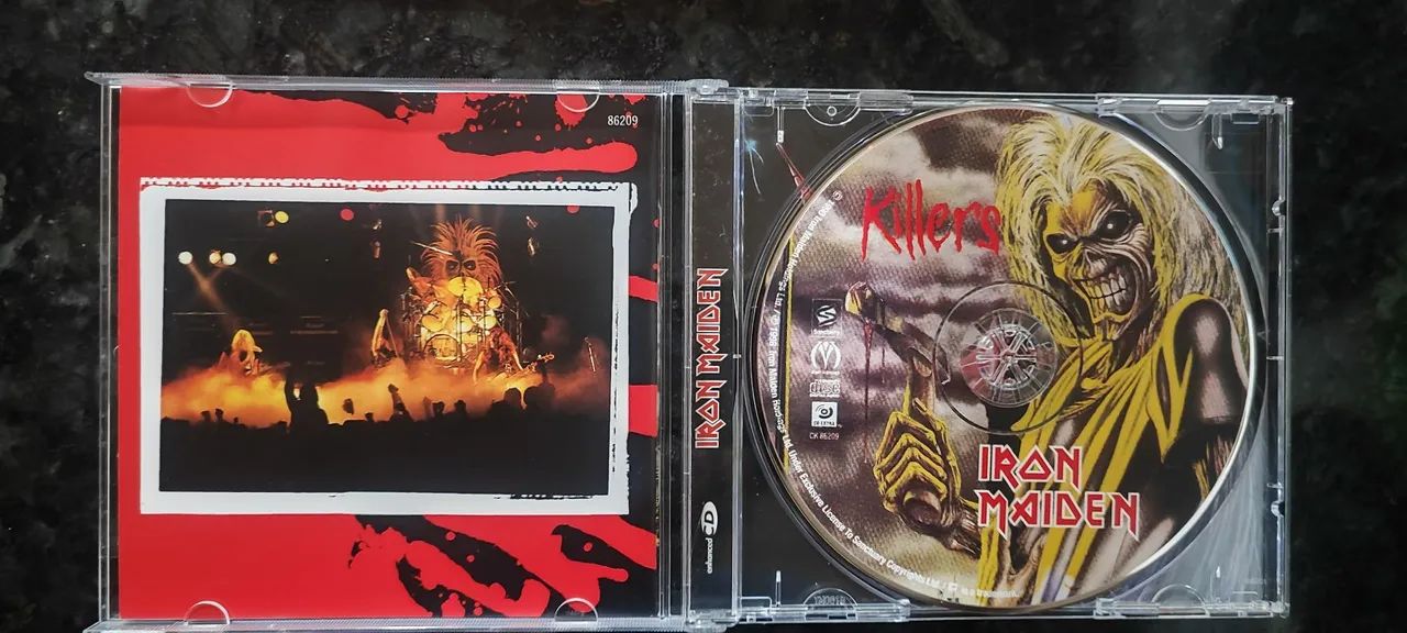 CD Iron Maiden - Killers (Enhanced) (Slipcase) (Importado EUA