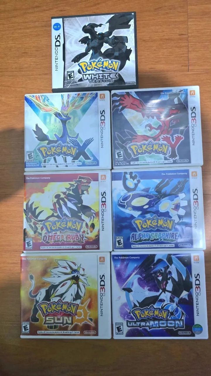 Jogos pokemon 3DS