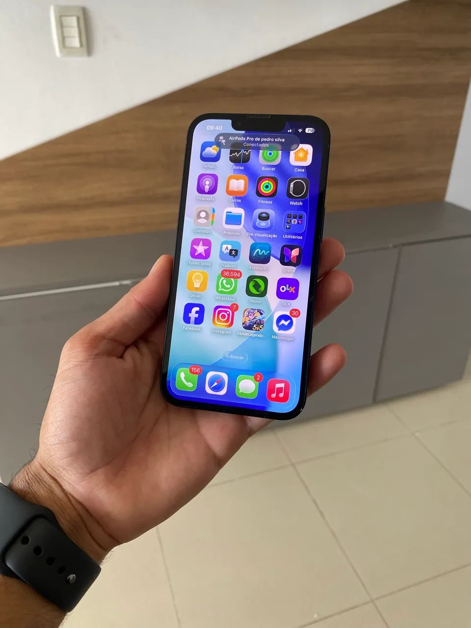 iPhone 13 256GB azul  - Foto 2