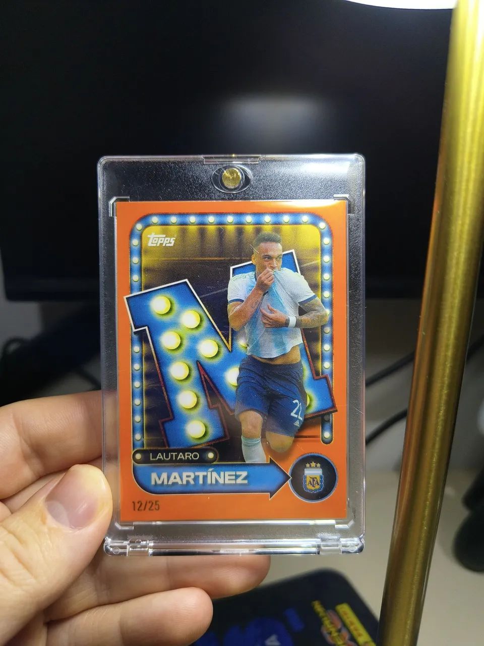 Card Lautaro Martinez Orange 12/25
