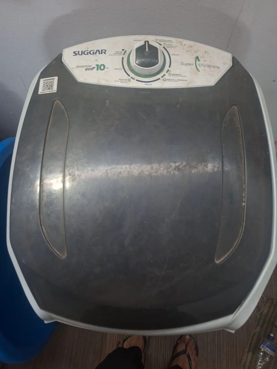 Tanquinho Suggar 10kg com defeito - PARA RETIRADA DE PEÇAS  - Foto 2