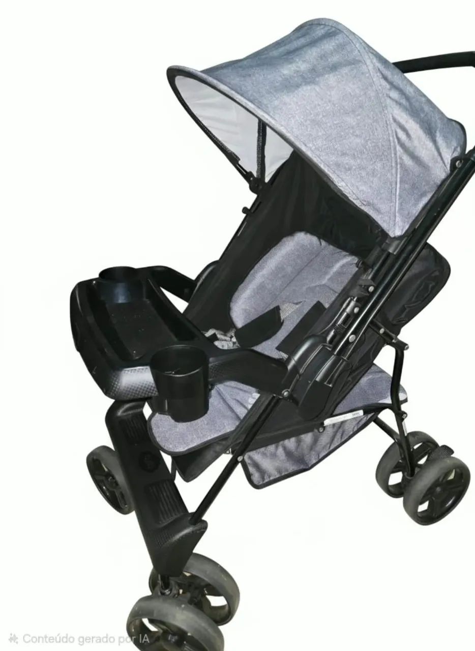 Carrinho de bebê + bebê conforto  - Foto 3