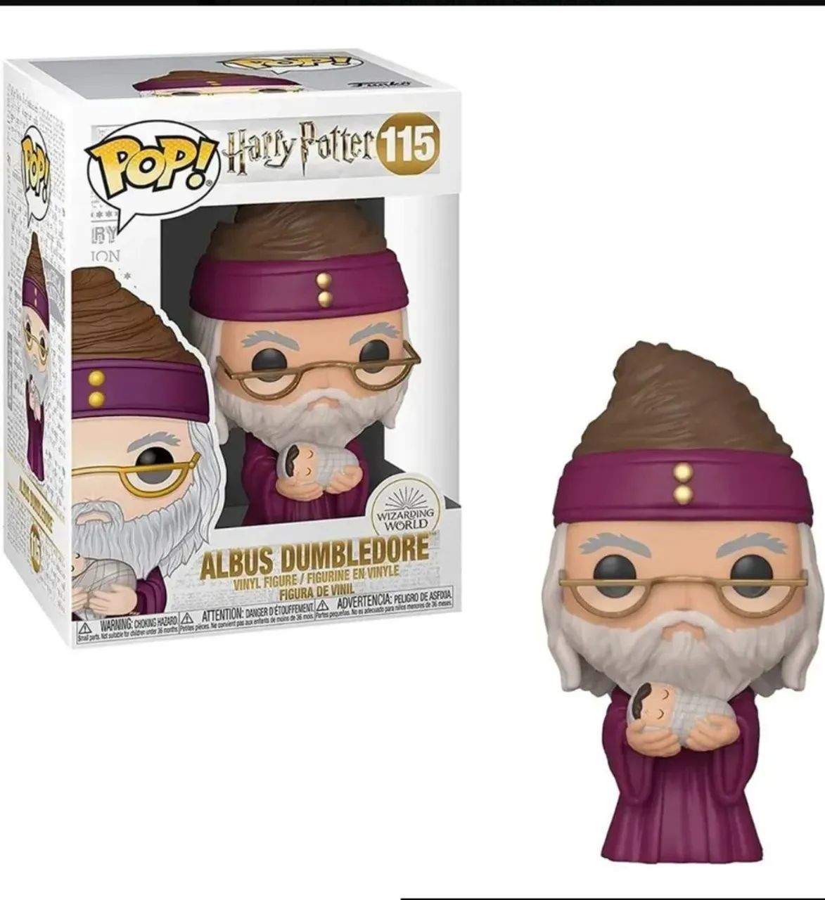 Funko Pop Harry Potter - Personagem Dumbledore 