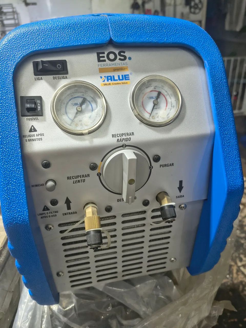 Recicladora de gás 