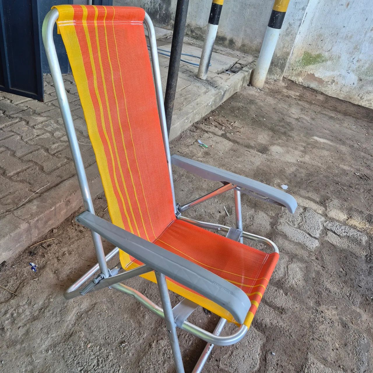 Cadeira de praia reclinável  - Foto 2