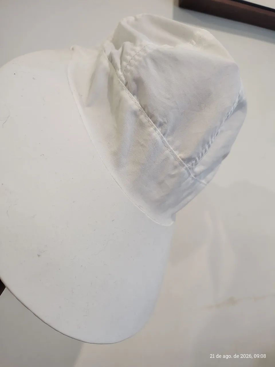 Chapéu branco para praia - Foto 5