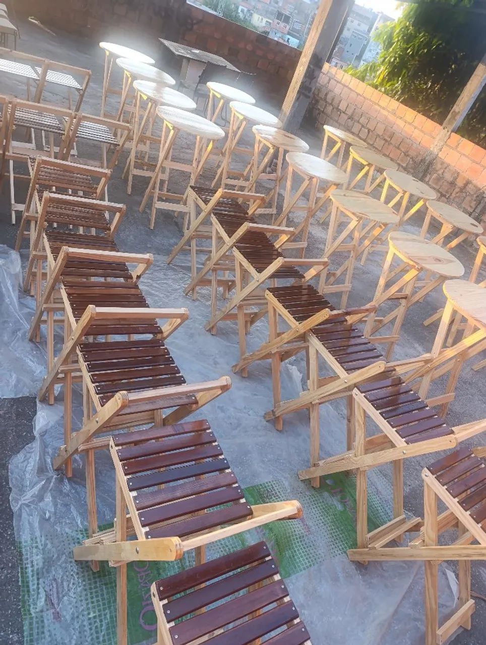 Mesa e banquetas (somos fabricante) - Foto 2