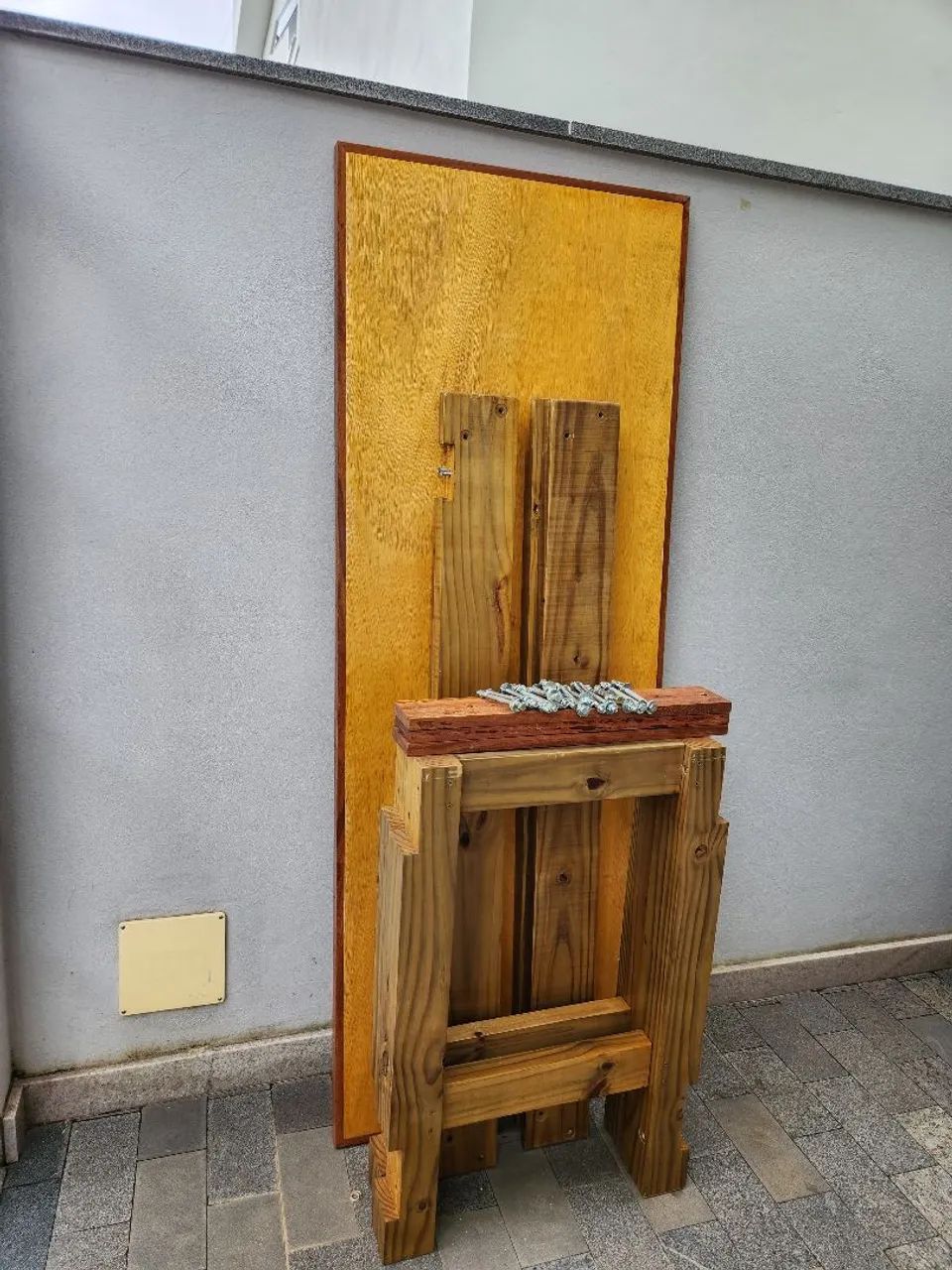 Bancada de madeira - Foto 5