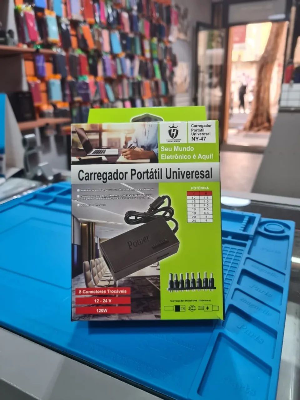 Carregador Portátil Universal para Notebook