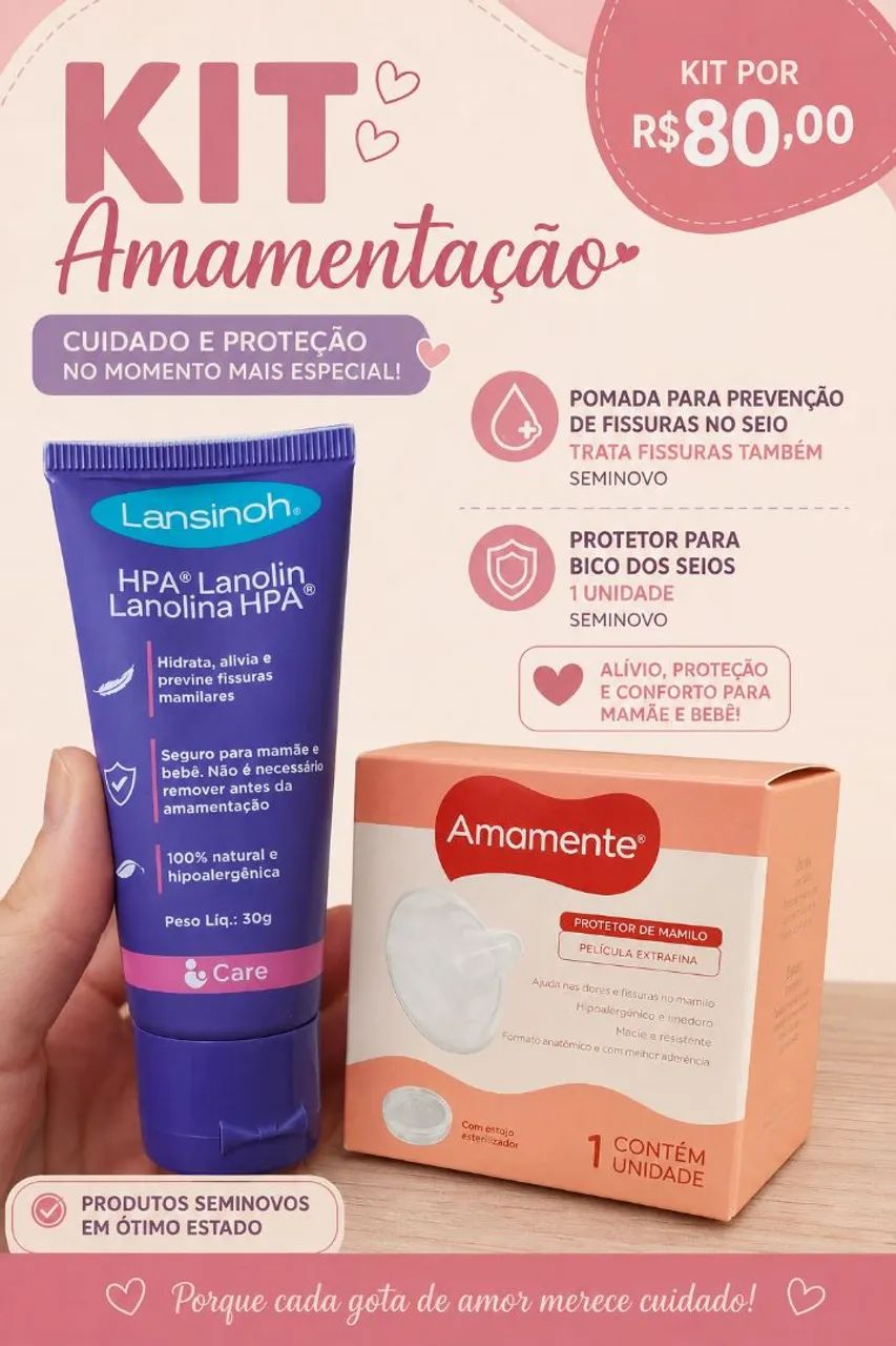 Kit Amamentação 