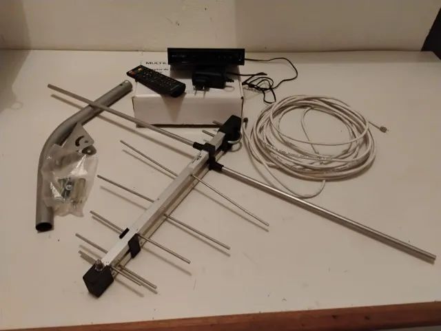 Kit receptor + antena digital