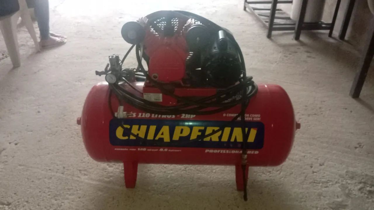 Compressor a ar 110 litros 220 volts - Foto 5