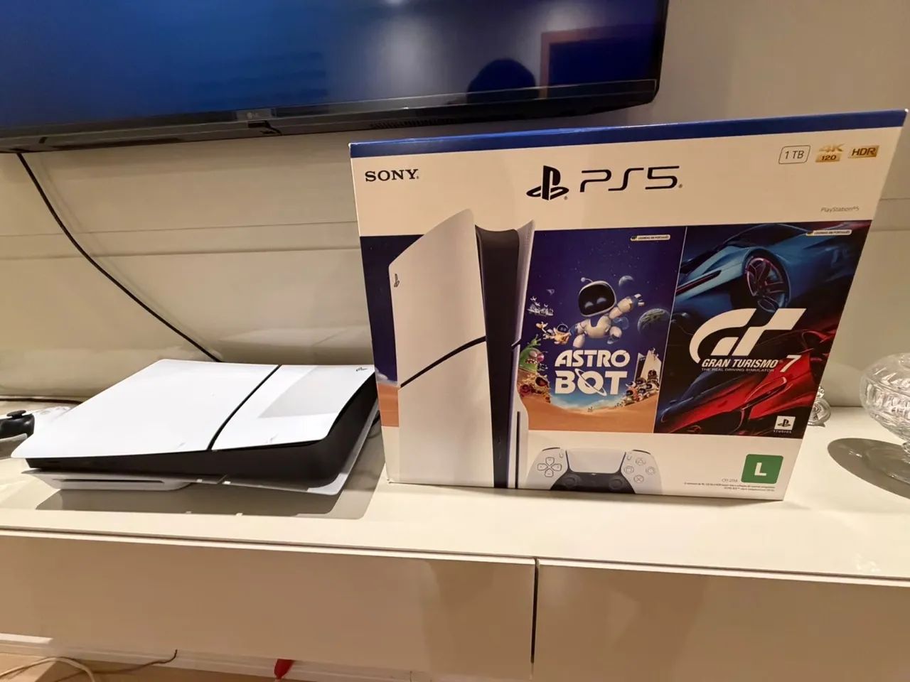 PS5 Slim com leitor de disco  - Foto 2