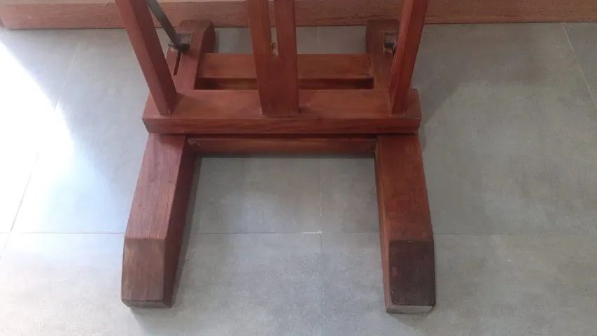 Cavalete Francês Profissional modelo H  - Foto 5