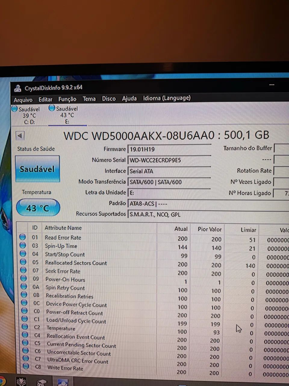 Troco hd 500gb por ssd  - Foto 3