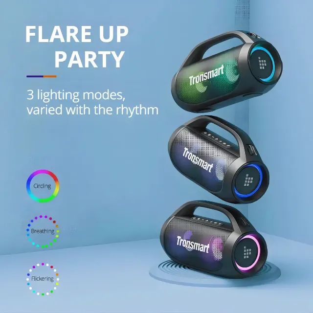 Lacrada Caixa Tronsmart Bang Se 40W, IPX6, Bluetooth - Foto 2