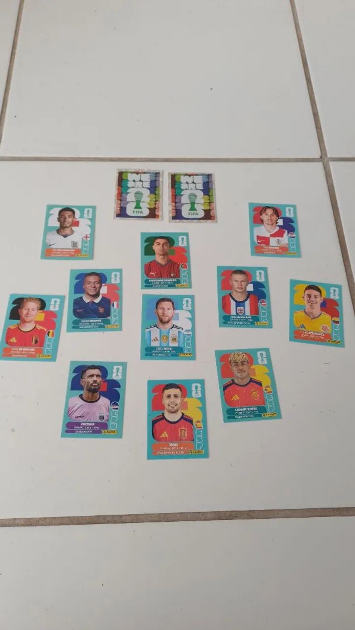 Figurinhas da copa 2026