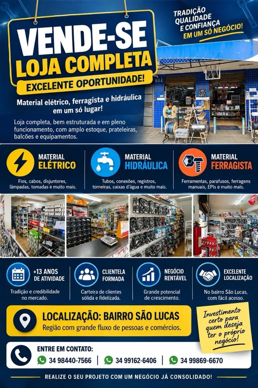 VENDO LOJA COMPLETA