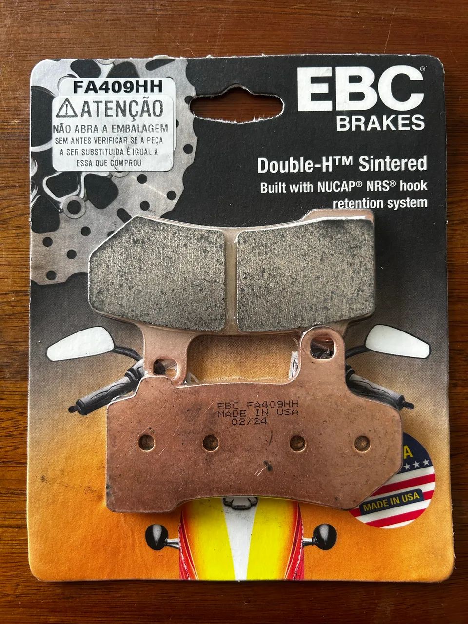Partilhas de freio EBC para Harley Davidson.