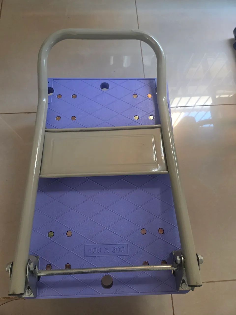 Carrinho de carga dobravel suporta 250kg - Foto 2