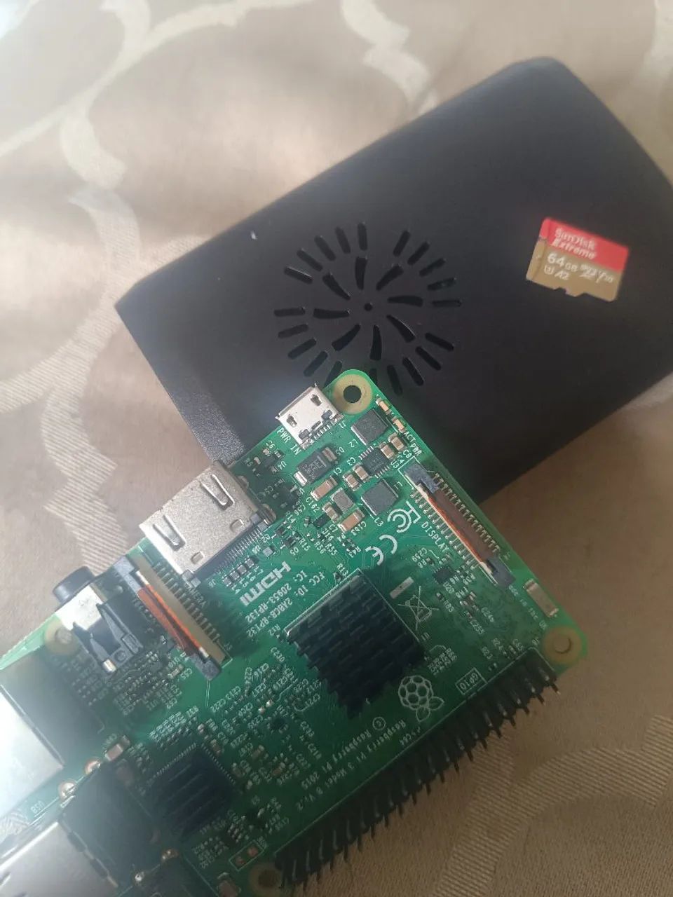 Rasp Berry PI 3 e 4 com Cartão Sandisk 60g