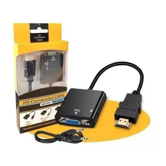 Cabo HDMI para VGA conversor - Foto 2