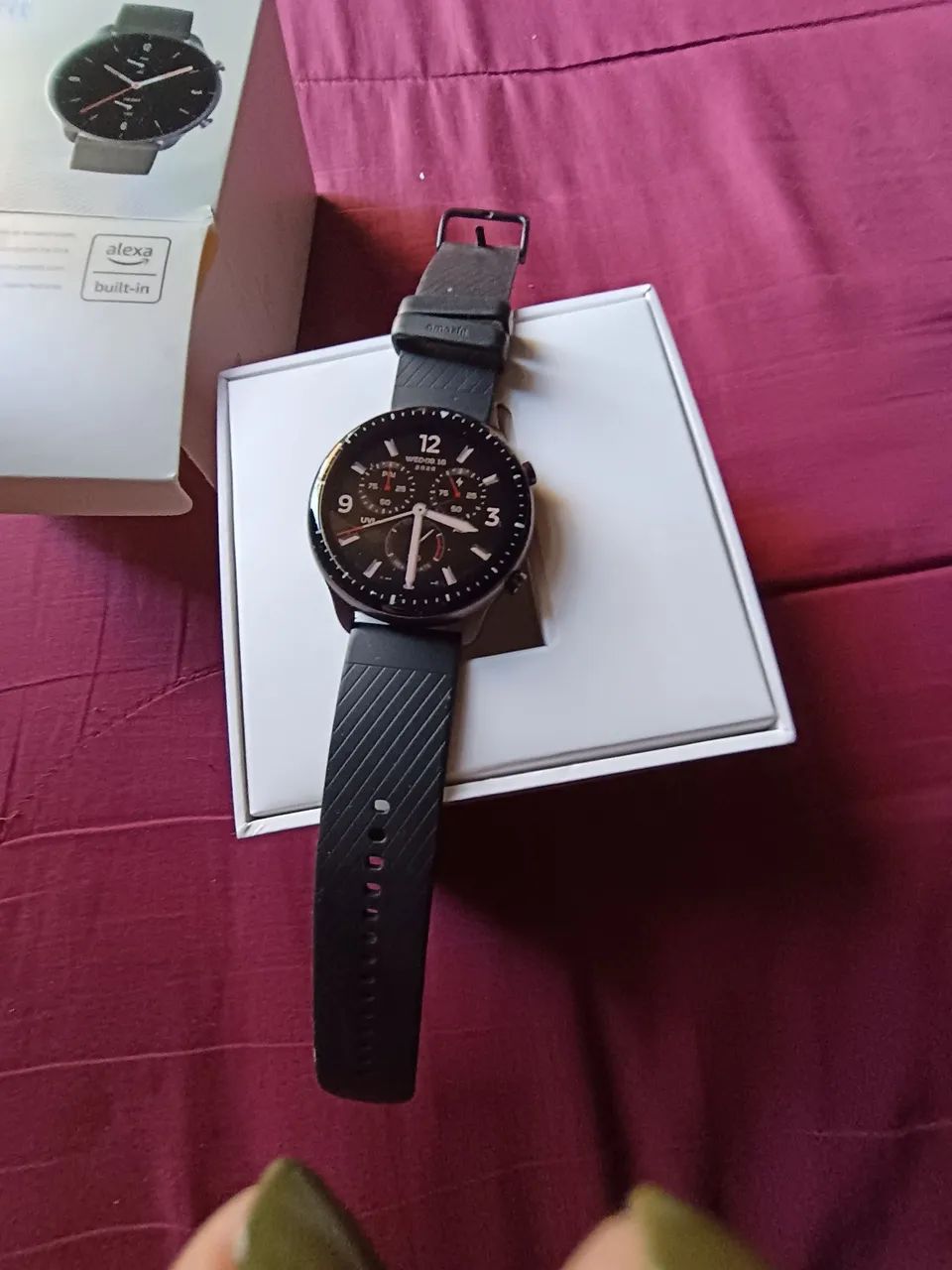 Smartwatch Amazfit GTR 2 Thunder Black - Foto 2