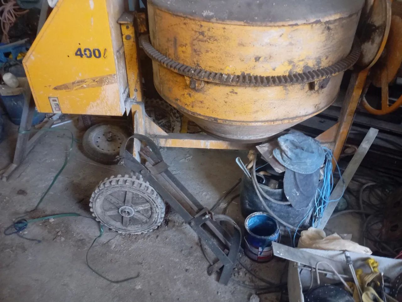 Troco essa betoneira por motos  - Foto 2