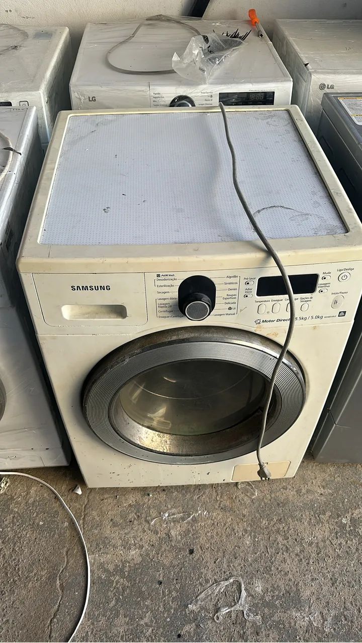 Lava e seca Samsung