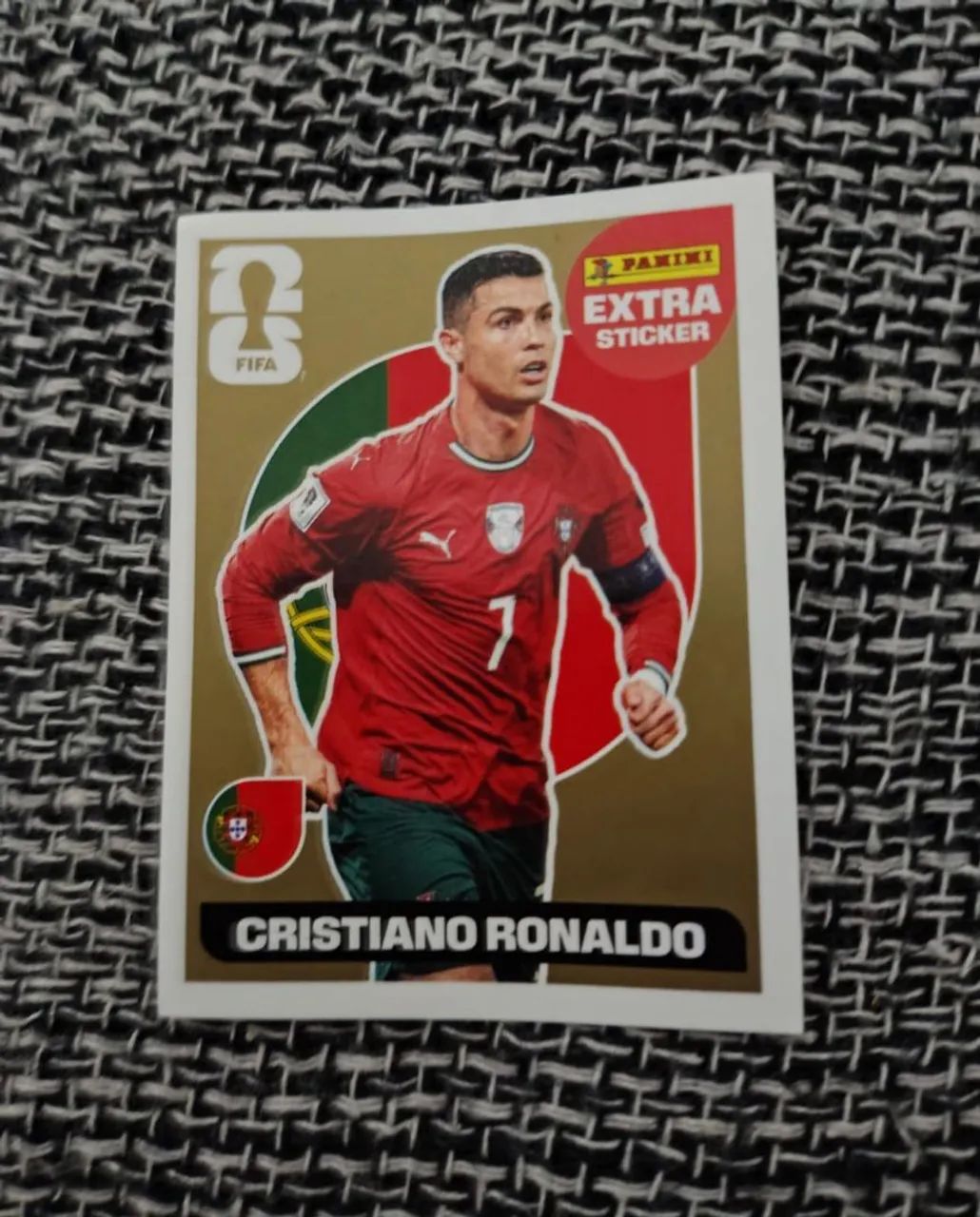 Legend Cristiano Ronaldo Ouro Original Panini - Foto 3