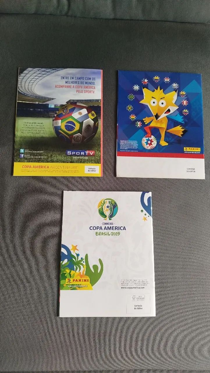 Álbuns de Figurinhas Copa América - Foto 2
