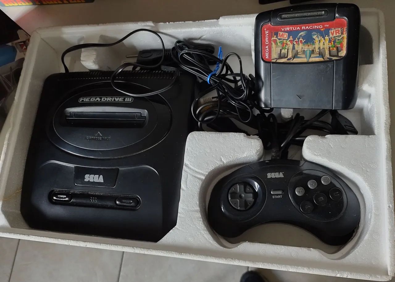 Mega Drive 3 Ed Virtua Racing Especial 
