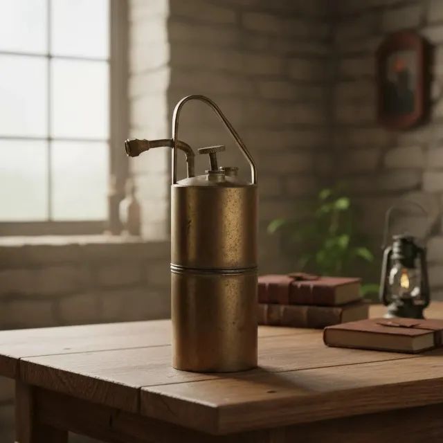 Lanterna A Carbureto Antiga # (Usado)