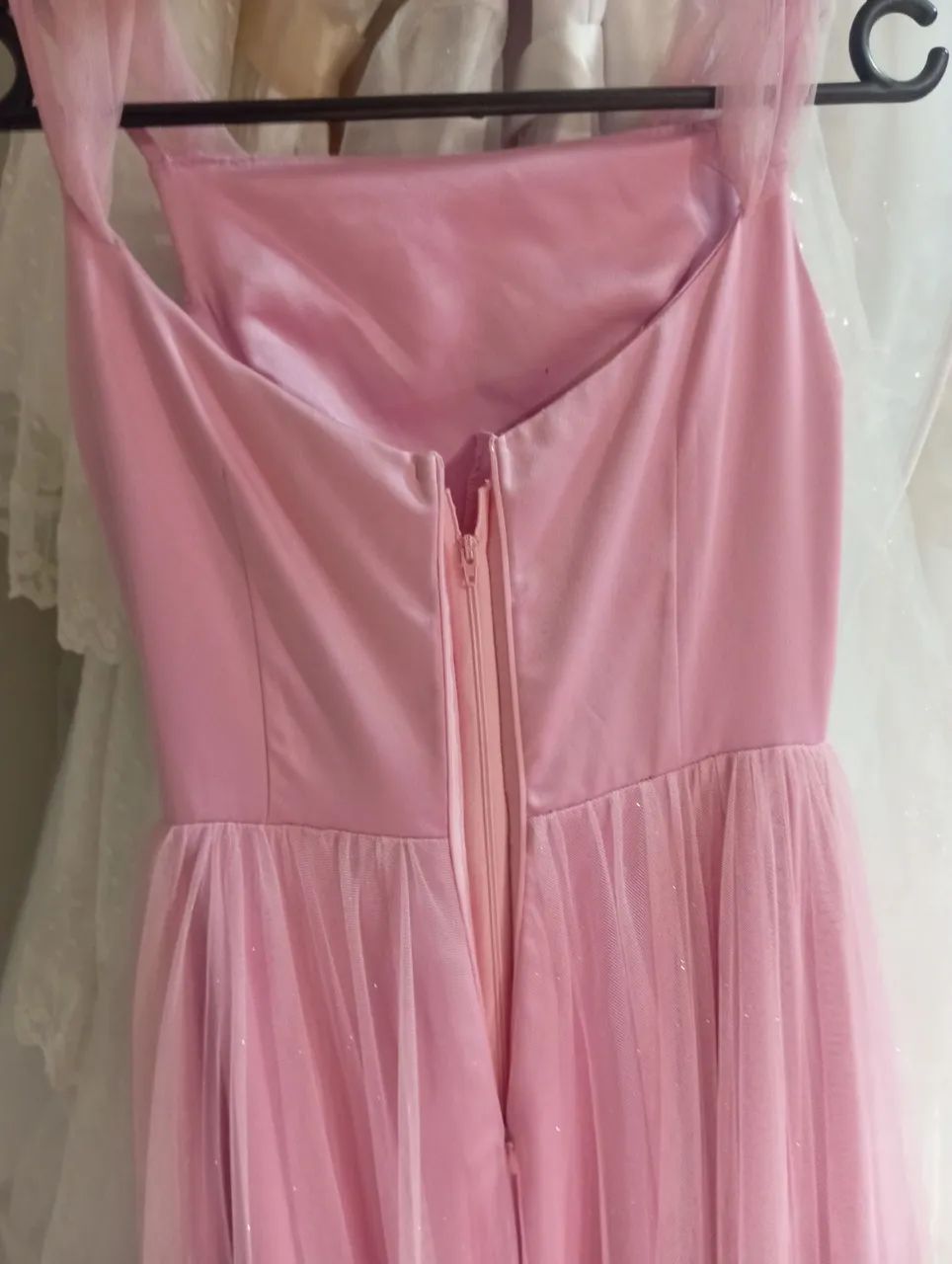 Vestido rosa bebê debutante  - Foto 2