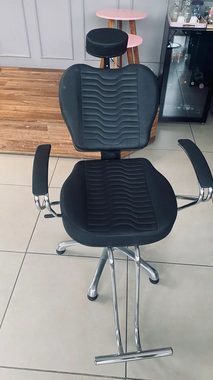 Poltrona para salão de beleza / barbearia  - Foto 4