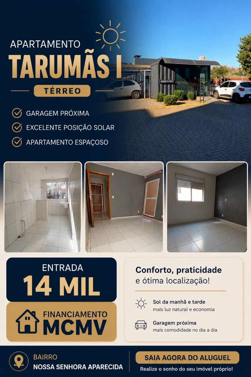 Apartamento Tarumãs 