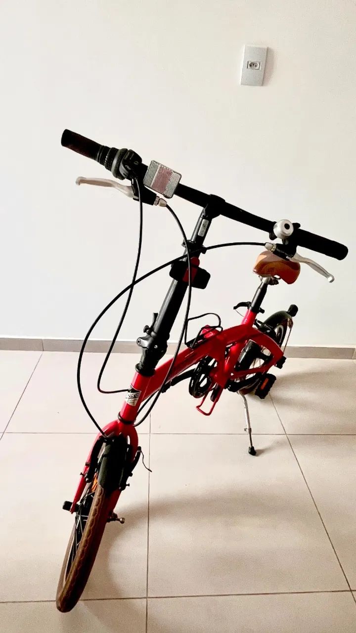 Bicicleta dobrável  - Foto 4