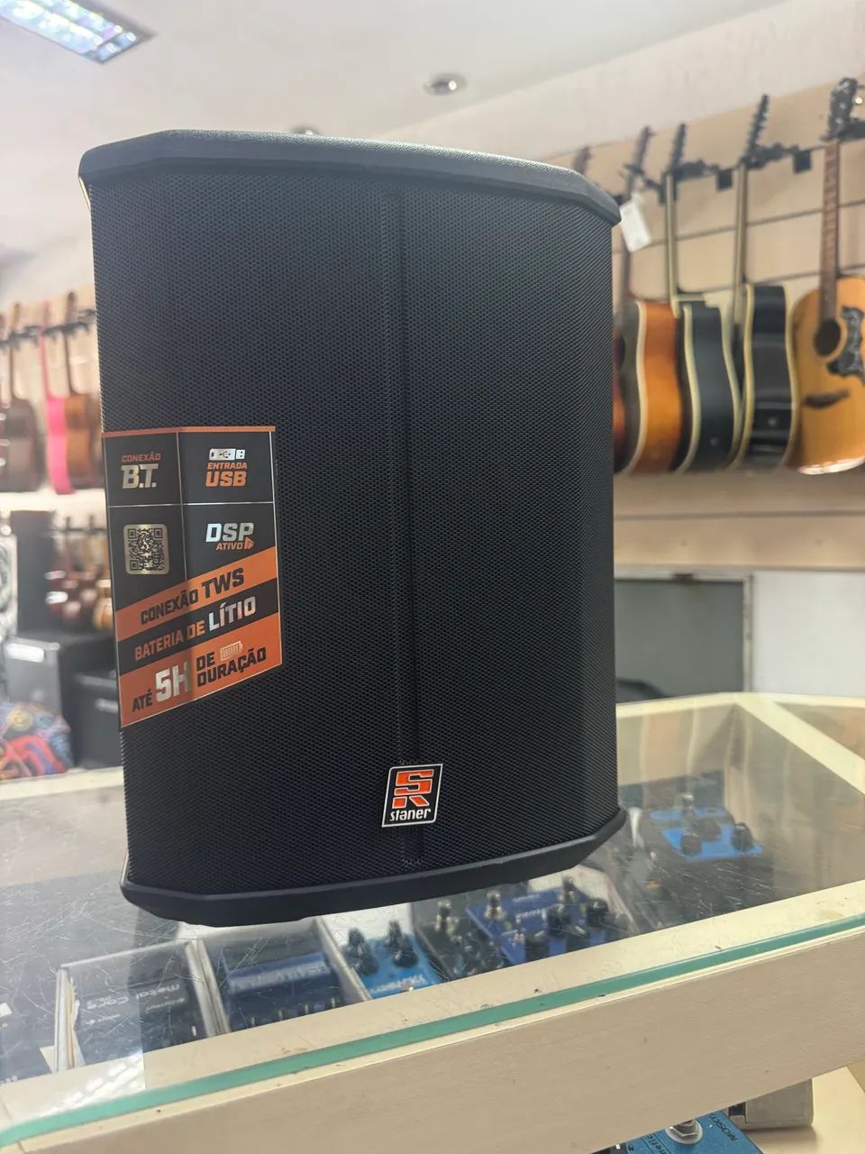 Caixa Stanner SR65M a bateria portatil - Foto 4