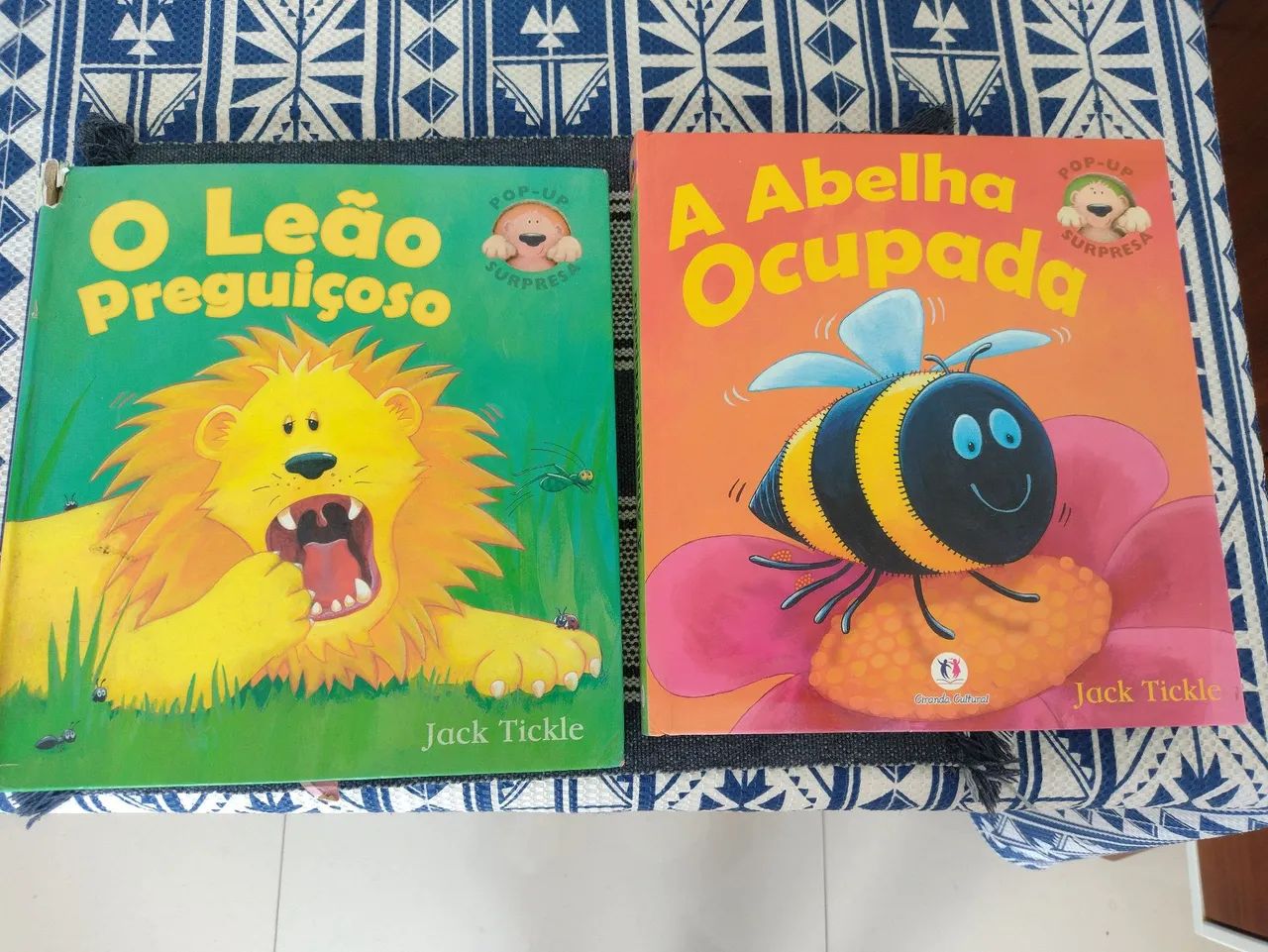 2 livros infantis 3D 
