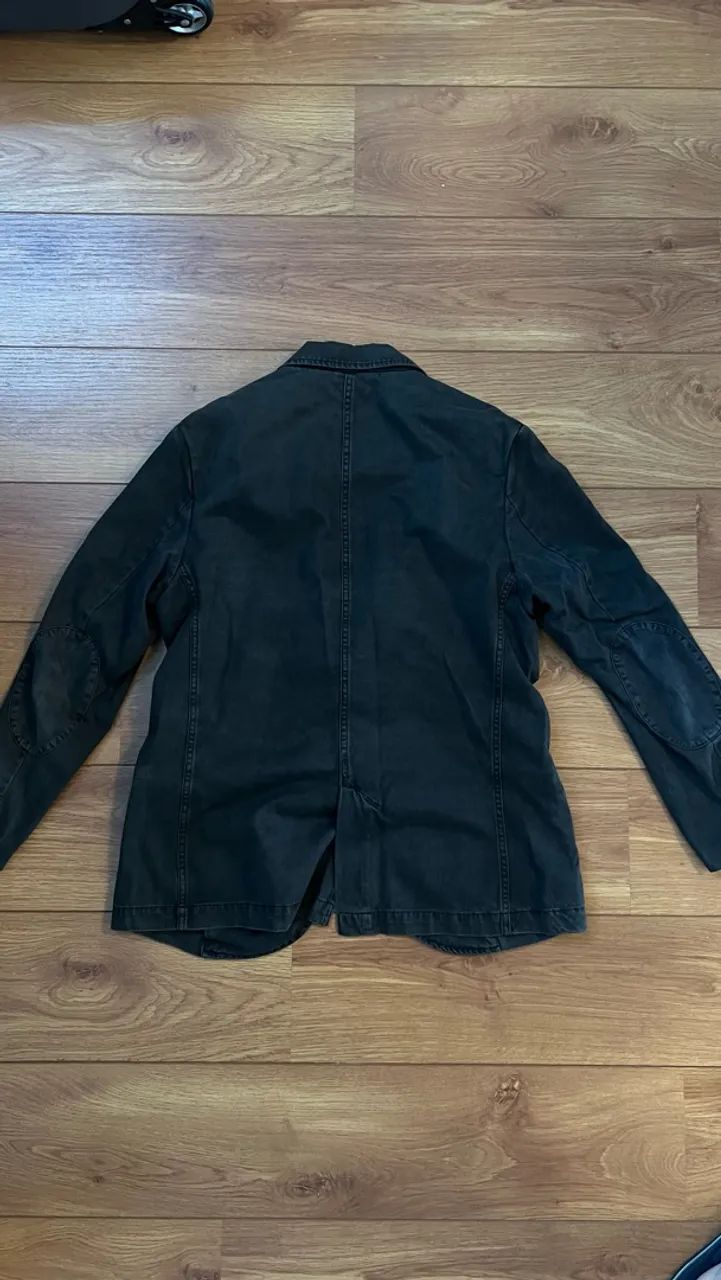 Blazer preto resumo estampado - Foto 2