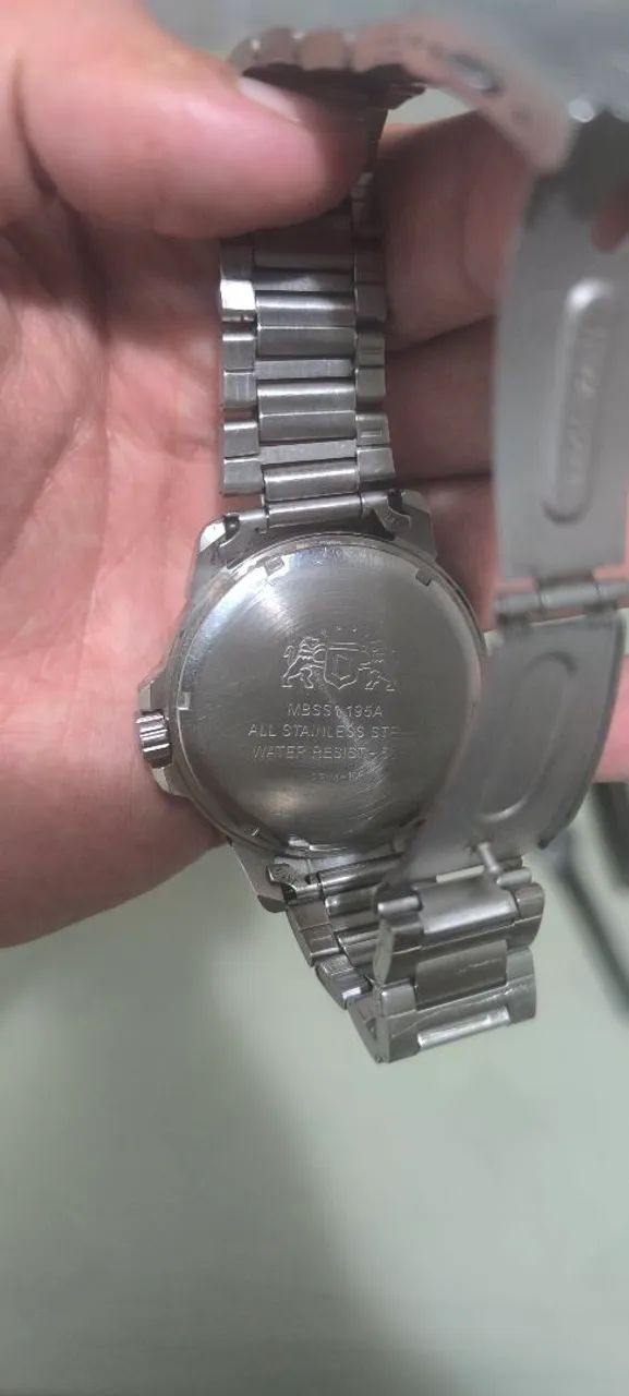 Relógio Orient Masculino Prata Mbss1195a S2sx original. - Foto 2