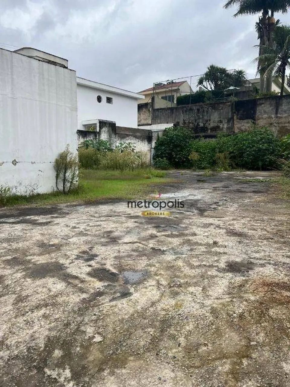 Terreno para alugar, 635 m² por R$ 7.617,00/mês - Jardim - Santo André/SP